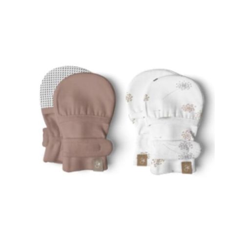 Goumi Stay On 2-Pack Mitts - High Prairie + Dandelion 0-3M