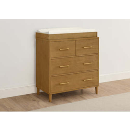 Group Gift! Classic 4 Drawer Dresser with Changing Top and Interlocking Drawers