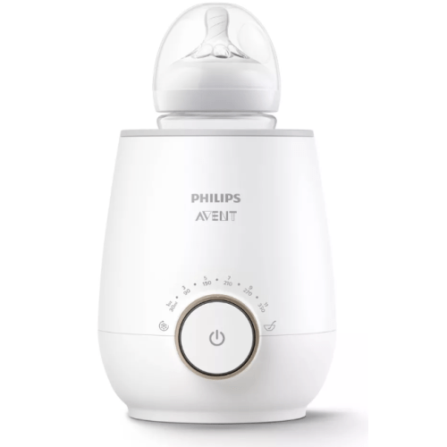 Philips Avent Premium Fast Bottle Warmer, with Smart Temperature Control, Water Bath Technology, Automatic Shut-Off, Model SCF358