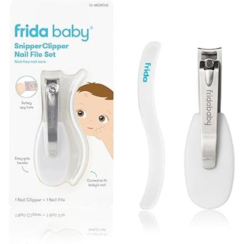 Frida Baby NailFrida The SnipperClipper Set, Baby Nail Clippers & Nail Filer, Baby Essential Nail Kit for Newborns and Up
