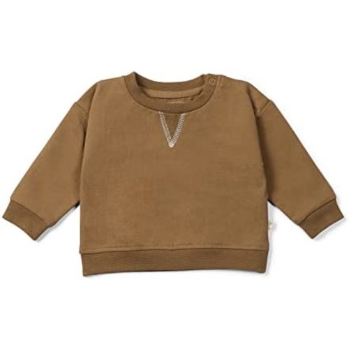 MakeMake Organics GOTS Certified Organic Cotton Sweatshirt Baby Toddler Young Kids Boys Girls Pullover Sweater