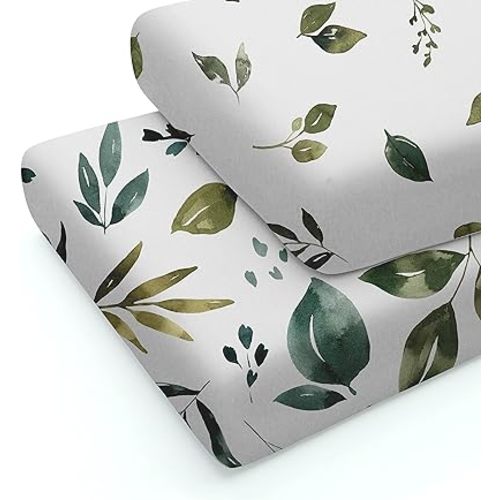 Premium Gender-Neutral Crib Sheet Set - 2 Pack | Ultra-Soft Bedding for Crib Mattress and Toddler Beds | Unisex Comfort and Elegance by Max&So