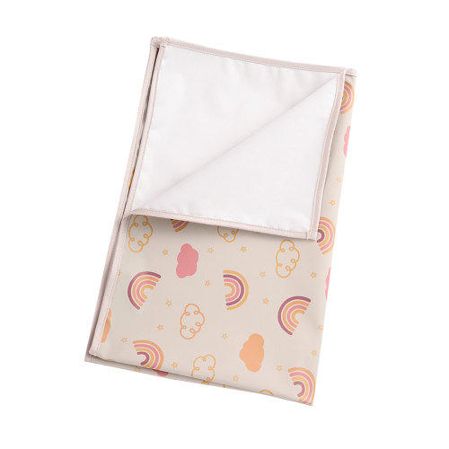 35x50cm Portable Baby Changing Pad Waterproof Reusable Diaper Pad Cover Changing Mat Crib Mattress Sheet Infants Floor for Play Cushion Mat for Infants Boys Girls Unisex
