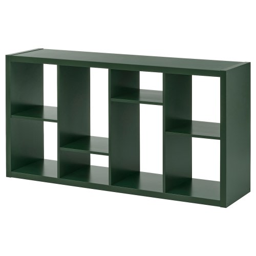 KALLAX Shelf unit - dark green 57 5/8x30 1/8 "