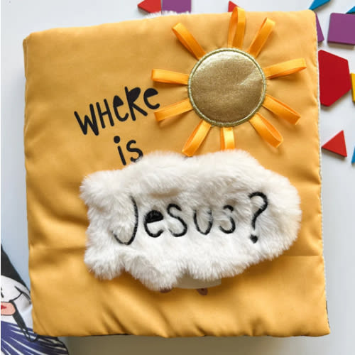 Where is Jesus Quiet Book – The Little Rose Shop