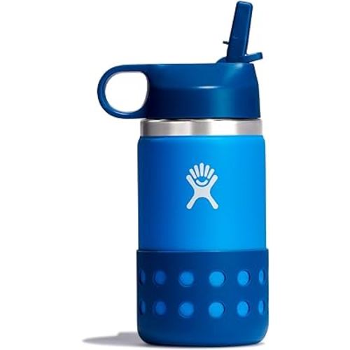 Hydro Flask Kids Wide Mouth Straw Cap And Boot