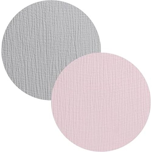Muslin Bassinet Sheet Fit for Graco Pack n-Play Dome LX Bassinet