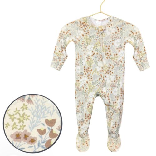 Pearl Zipper Footies – Lou Lou & Company