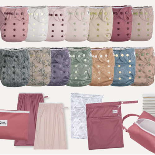 Cloth Diaper Starter Kit - Pink