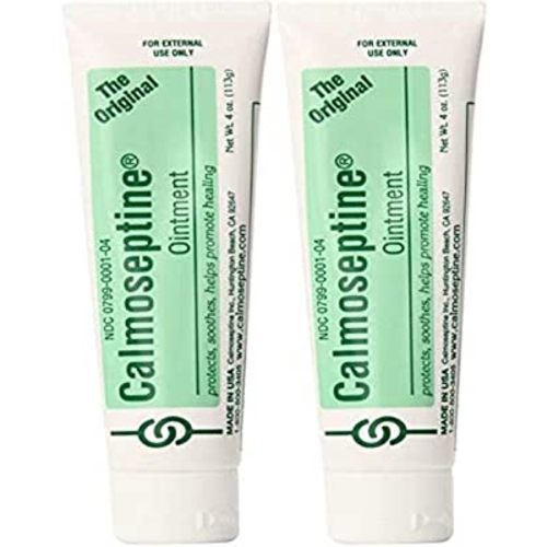 Calmoseptine Ointment by Calmoseptine, 4 Ounce (Pack of 2)