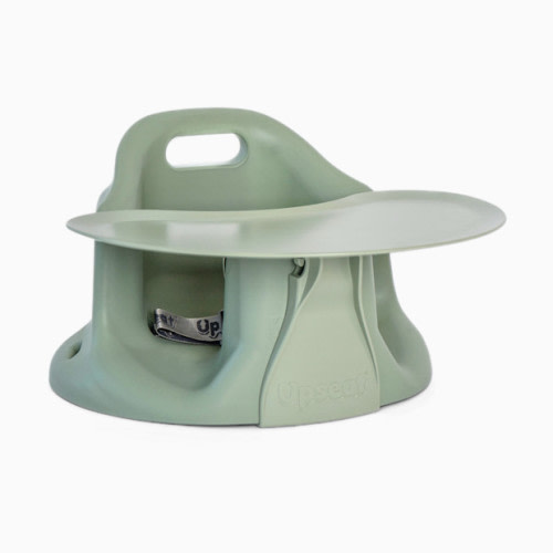 Baby Floor & Booster Seat with Tray - Sage