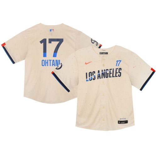 Infant Los Angeles Dodgers Shohei Ohtani Nike Cream 2024 City Connect Limited Player Jersey