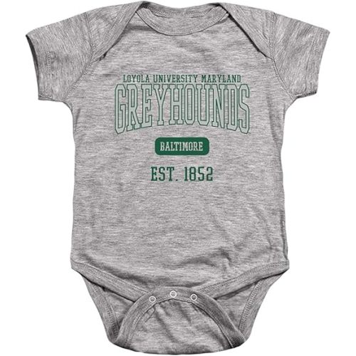 Loyola University Maryland Official Est. Date Unisex Infant Snap Suit for Baby