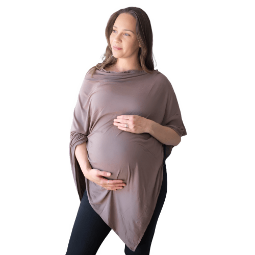 MATERNITY SNAP WRAP - NUDE
