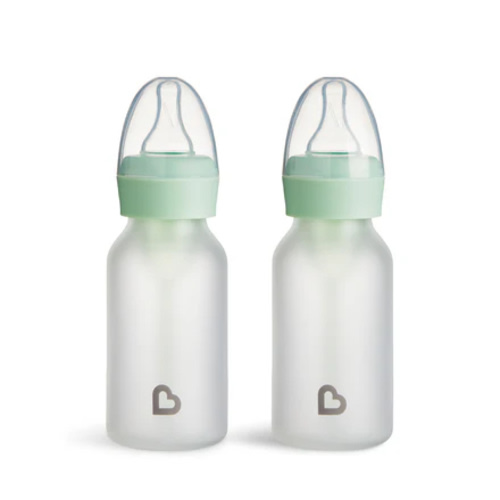 Bond™ Silicone Glass Bottle 4oz or 8oz, 2pk | Munchkin