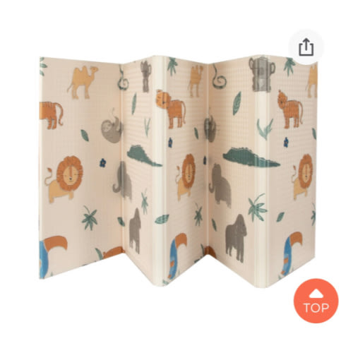 Reversible Floor Mat | Safari