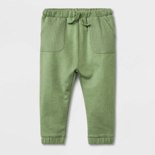Baby Boys' Knit Jogger Pants - Cat & Jack™ Green 0-3m