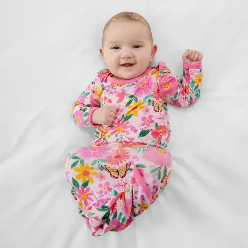 Butterfly Blooms Infant Gown – Little Sleepies