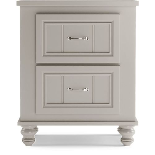Cottage Colors Gray Nightstand