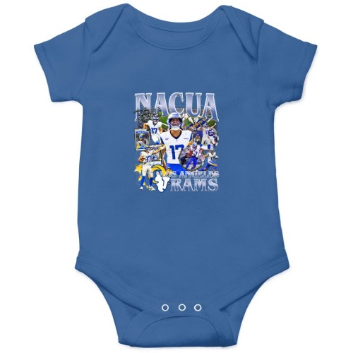 Vintage 90s Graphic Style Puka Nacua Onesies Football Onesies sold by Generous Rebellion | SKU 111785758 | Printerval