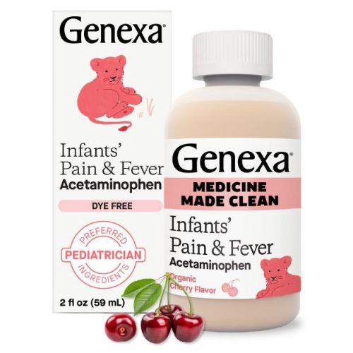 Genexa Infants' Pain & Fever Treatment - Cherry - 2 fl oz
