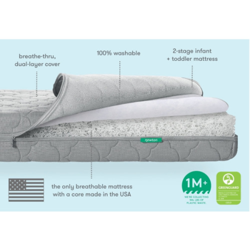 Safe & Breathable Crib Mattress | Newton Baby