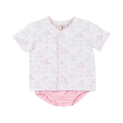 Snips and Snails Layette Pink Diaper Set – Littles on 5th