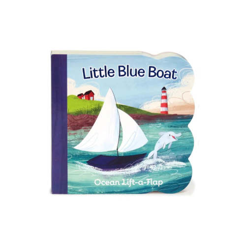 Little Blue Boat Lift-A-Flap Board Book