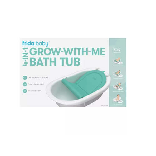 4-in-1 Grow-with-Me Baby Bathtub