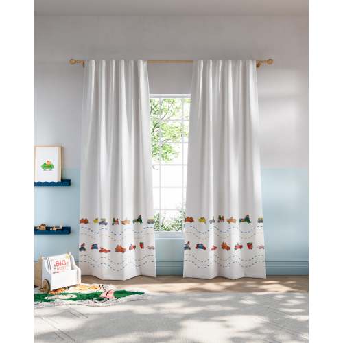 Things That Go Blackout Curtain | Richard Scarry x Nestig