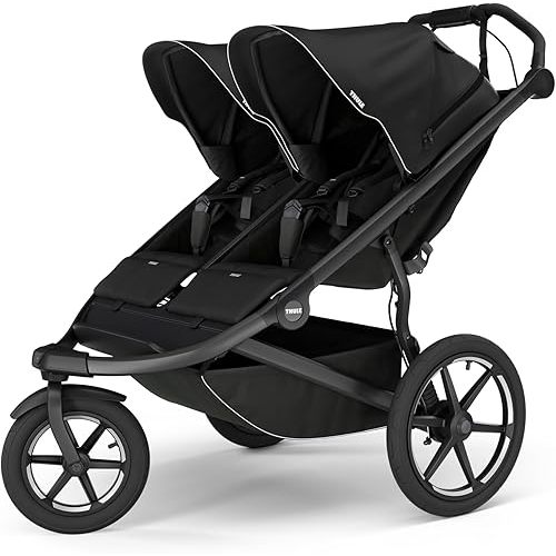 Thule Urban Glide 3 Single Child All-Terrain Stroller, Full-Suspension System, Air-Filled Tires, Upright seat with Adjustable Recline and Built-in legrest