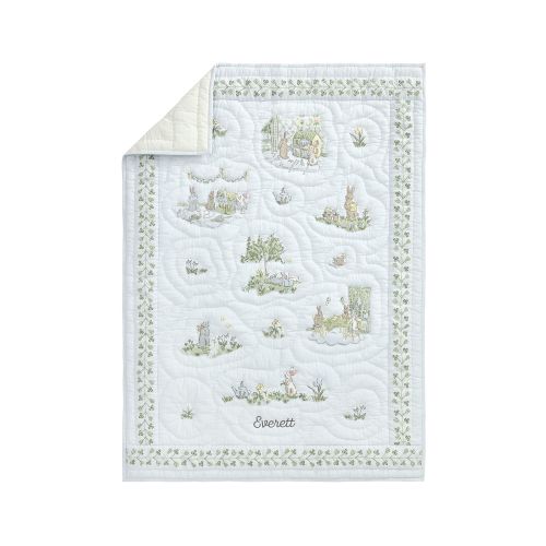 Riley Sheehey English Garden Baby Quilt | Pottery Barn Kids