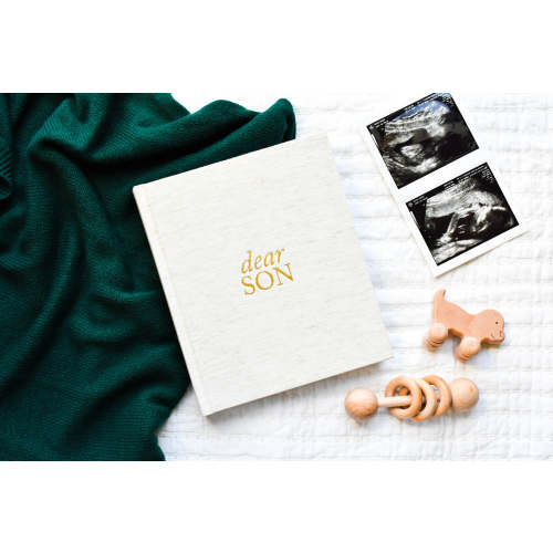 Duncan & Stone Dear Son Prompted Prayer Journal & Childhood Keepsake Book