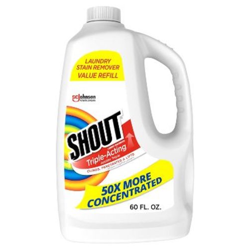 Shout Triple-Acting Everyday Stain Remover Liquid Refill - 60 fl oz