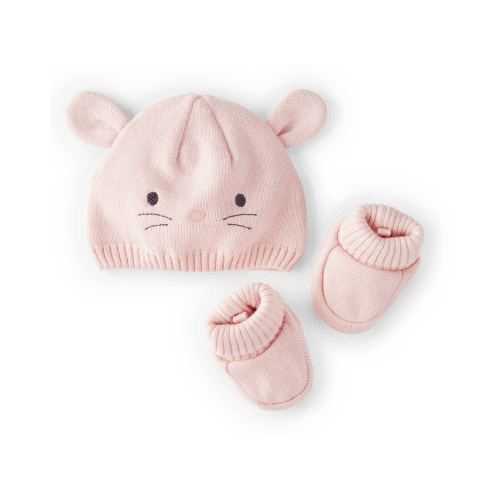 Baby 2-Pack Bunny Crochet Booties and Hat - Carter's | Carter's