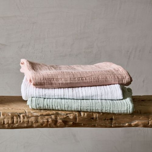 Muslin Baby Blanket - Color: Warm
