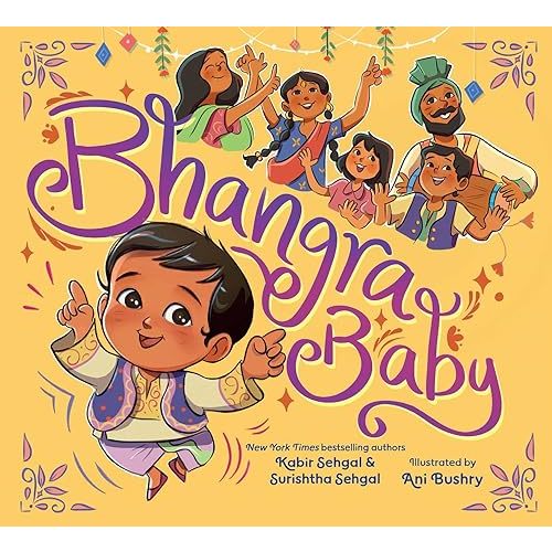 Bhangra Baby Hardcover – Picture Book, October 3, 2023