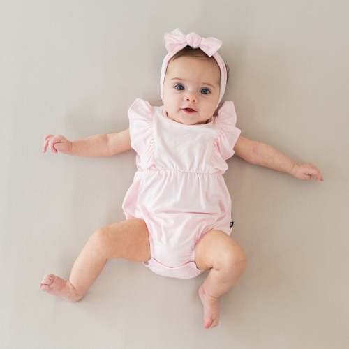 Knotted Bow Headband in Sakura