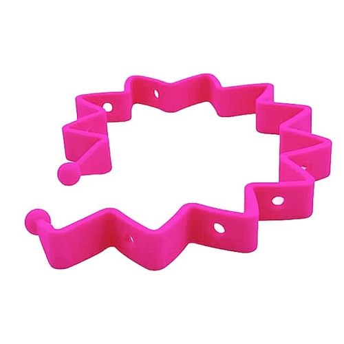 Busy Baby Toy Bungee - Dishwasher Safe Toy Strap - 100% Food-Grade Silicone (Pink)