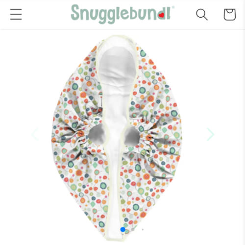 Baby Buttons | Snugglebundl | 100% Organic Cotton