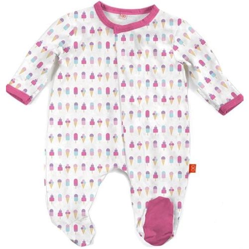 Magnetic Me Footie Pajamas Soft Modal Baby Sleepwear with Quick Magnetic Fastener | Boys and Girls Sleeper Preemie-24 Months