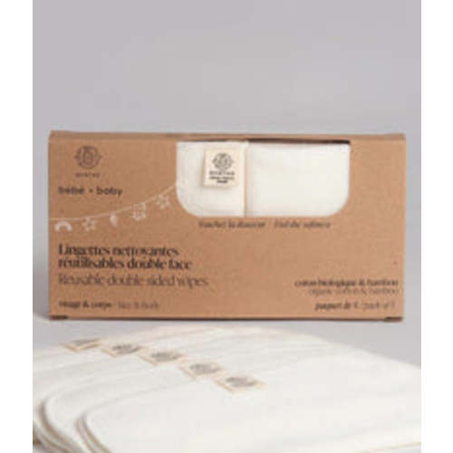 Lingettes nettoyantes double face pour bébé ECOTAO – Unscented Co.