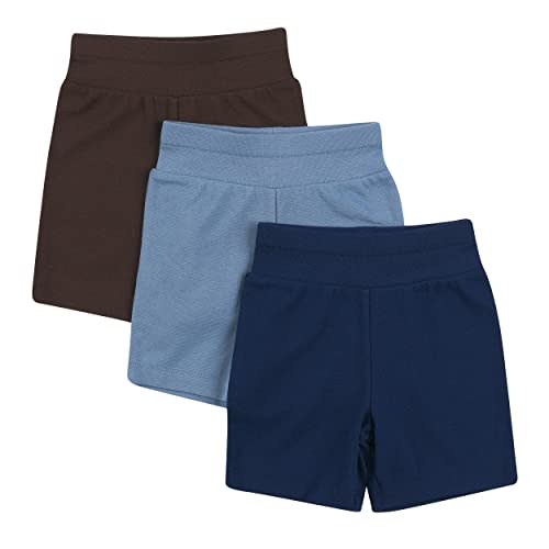 Hanes Baby and Toddler Ultimate Flexy Knit Shorts (3 Pack)