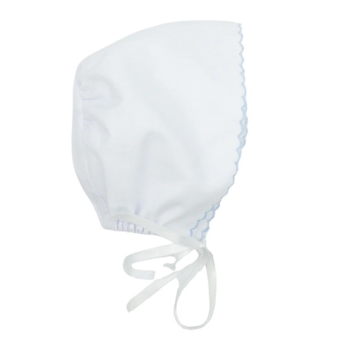 Baby Hat with Scallop Trim | Auraluz