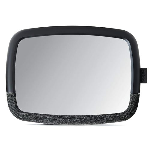 Munchkin® Brica® 360 Pivot Baby in-Sight® Wide Angle Adjustable Car Mirror, Crash Tested and Shatter Resistant, Black