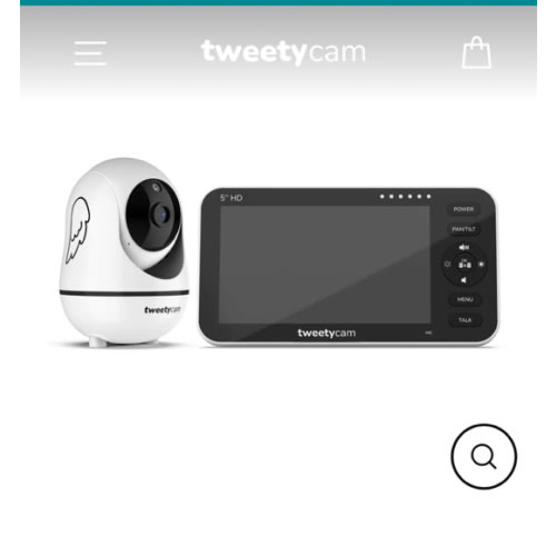 Tweetycam Baby monitor with camera