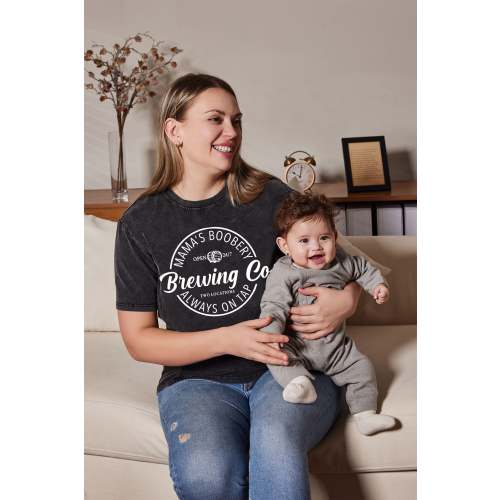 Vintage Washed Funny Breastfeeding Nursing T-shirt