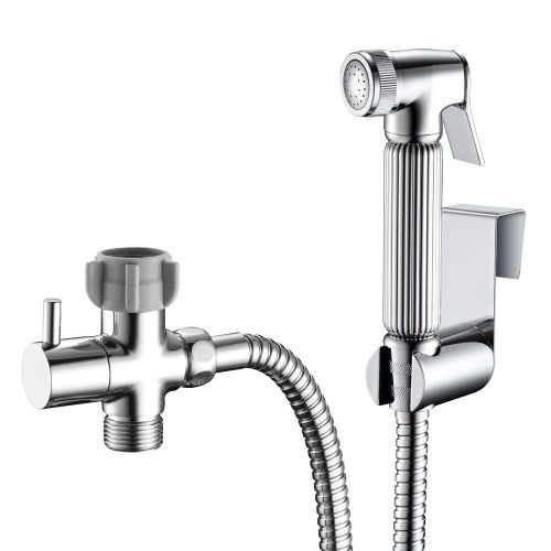 All Metal Handheld Bidet Sprayer for Toilets | Universal Attachments