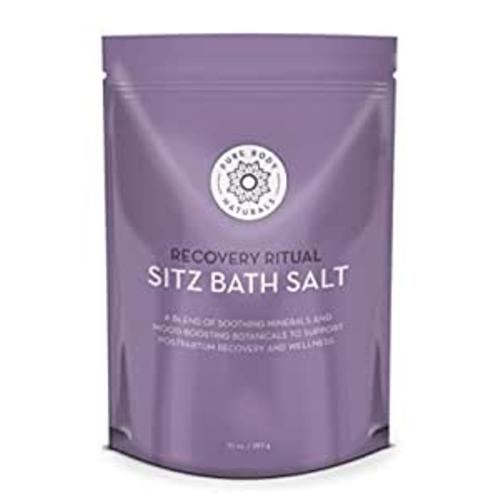 Amazon.com : Sitz Bath Salt – Postpartum Care and Hemorrhoid Treatment – Natural Soak for Self Care and Hemmoroid Treatment - Post Partum Essentials, 10 Oz, by Pure Body Naturals : Beauty & Personal Care