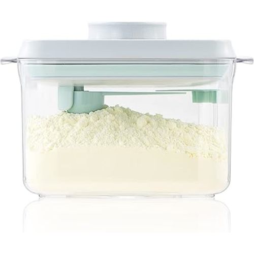 Formula Travel Container Airtight Formula Dispenser On The Go 300g 1000ml Clear